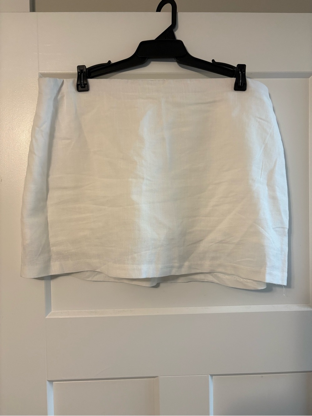 Altar'd State White Linen Mini Skirt - Picture 1 of 3